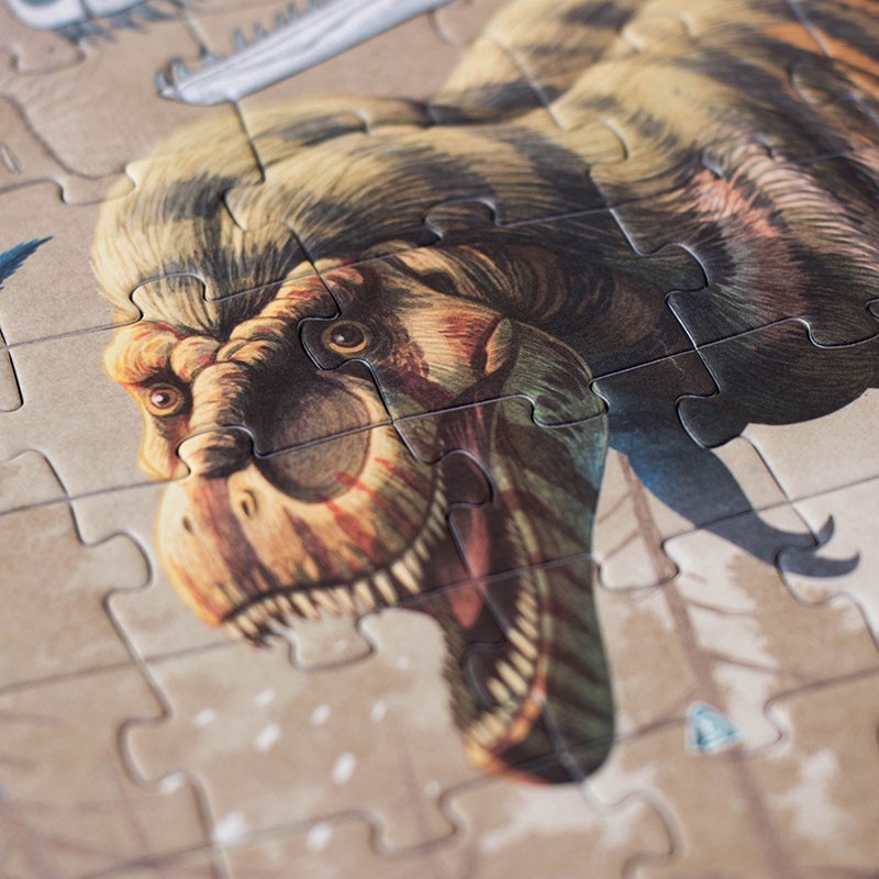 the world of dinosaurs puzzle